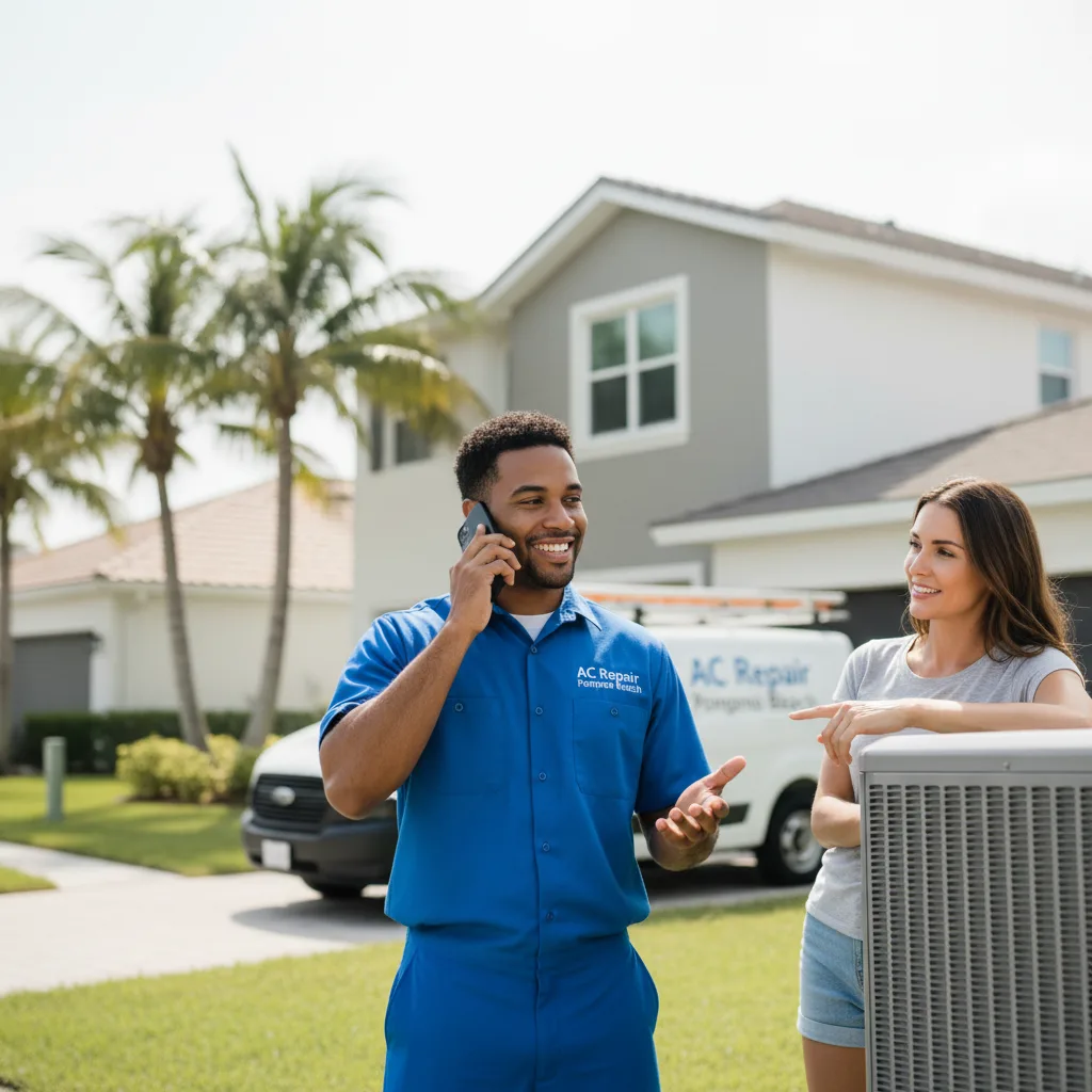 AC Repair Pompano Beach customer support in Rolling Prairie